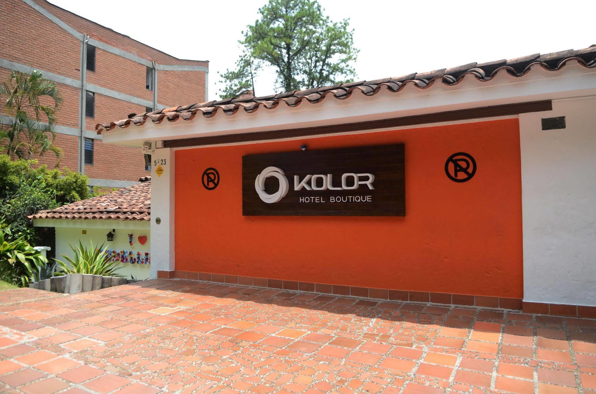 Kolor Hotel Boutique Medellín Exterior foto